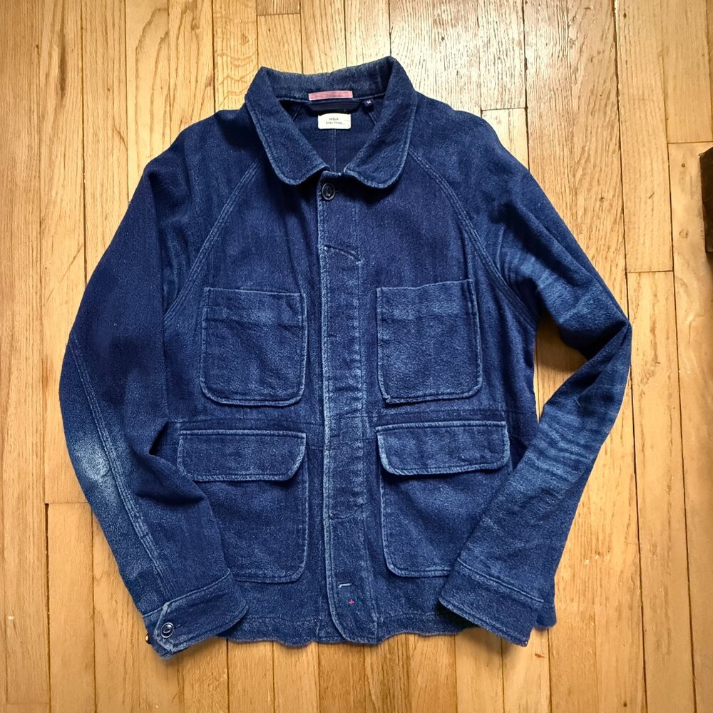 Apolis Global Citizen Indigo Chore Coat Grail Item Wool